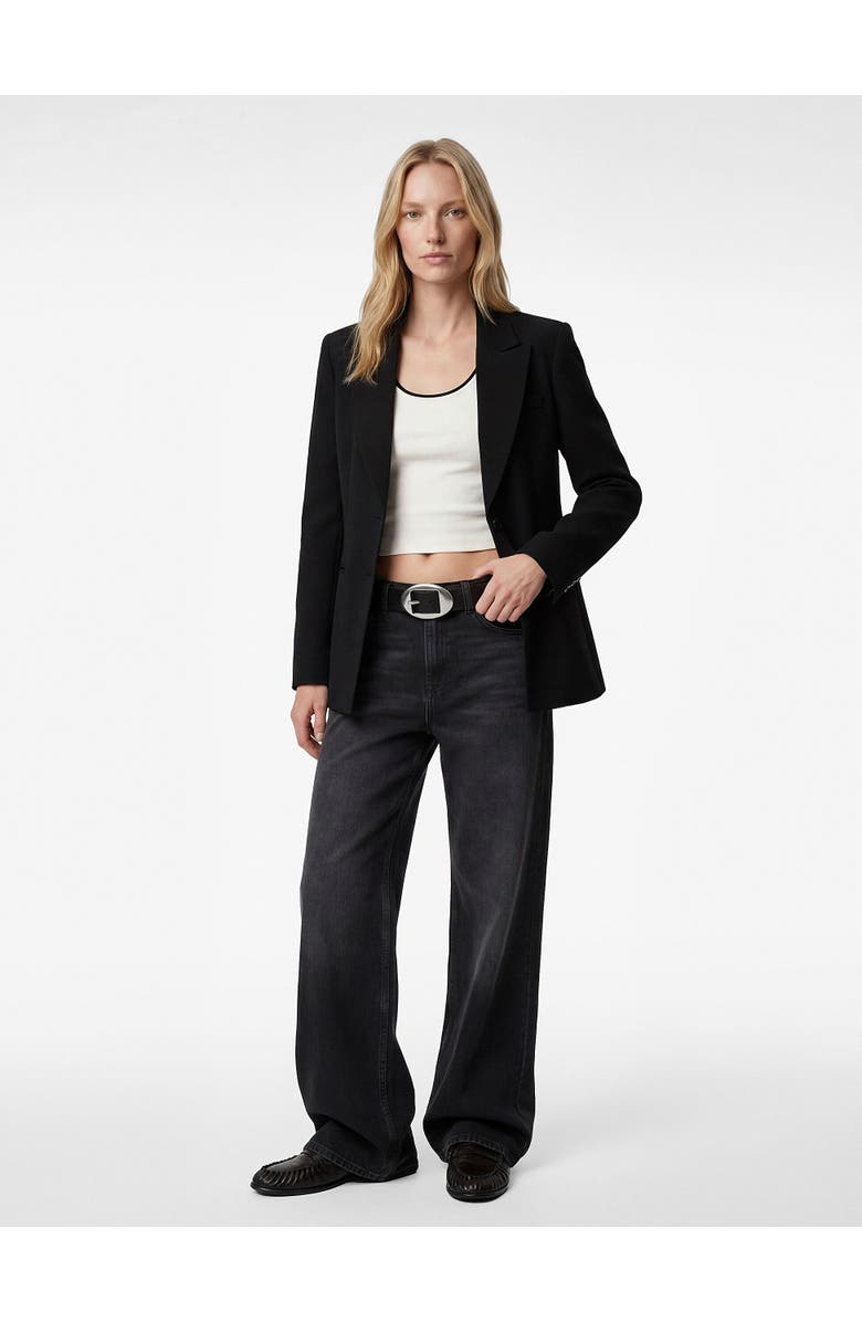 ZDNU 81041892 Classic Tailored Long Sleeve Blazer, Alternate, color, Black