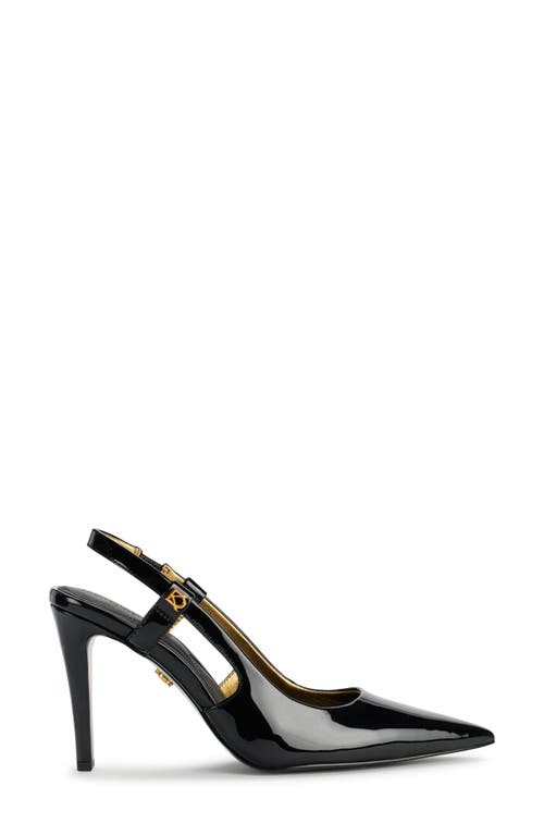 Donna Karan New York Donna Pointed Toe Slingback Pump In Black