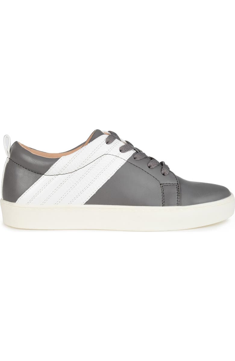 Journee Collection Raaye Sneaker, Alternate, color, Grey