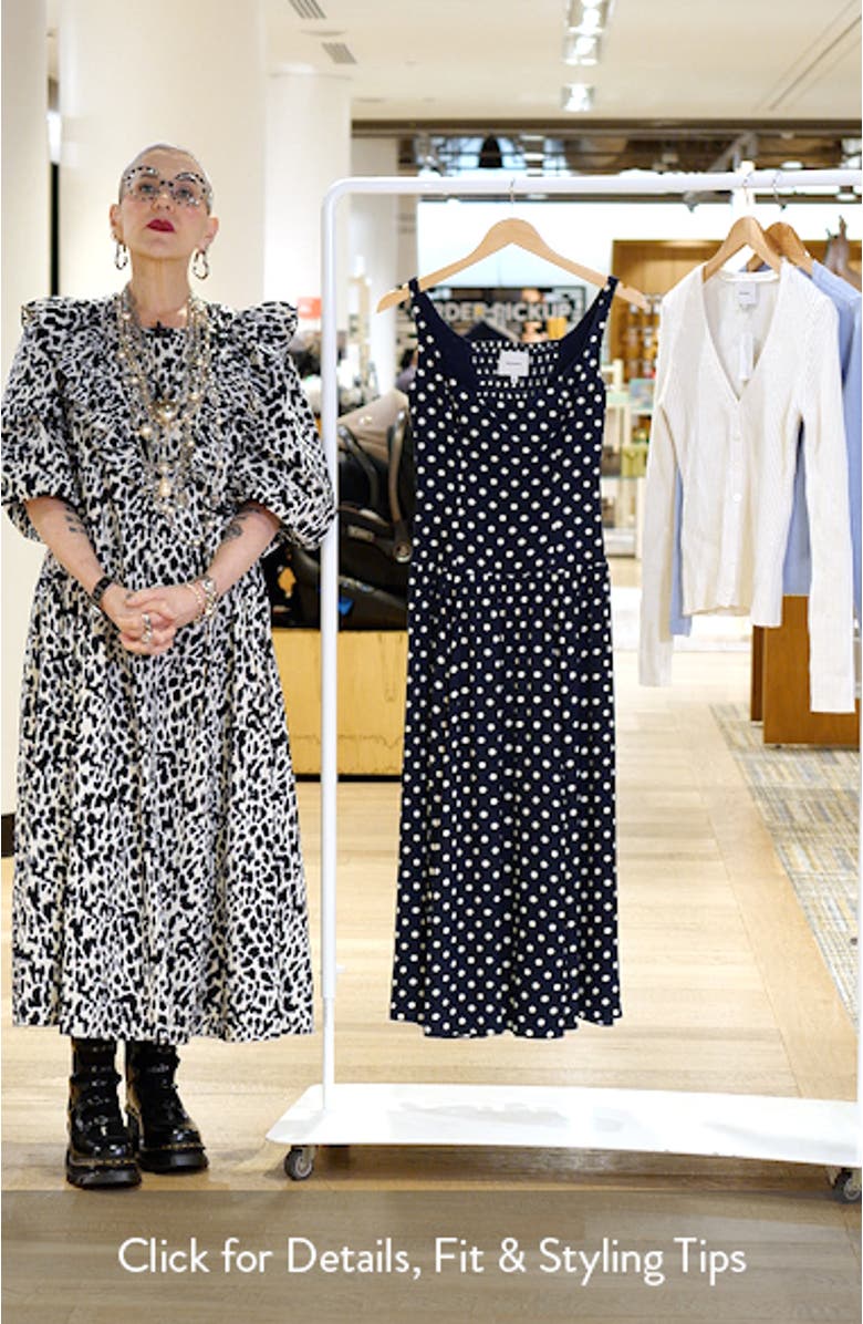 Bellarose Polka Dot Dress, sales video thumbnail