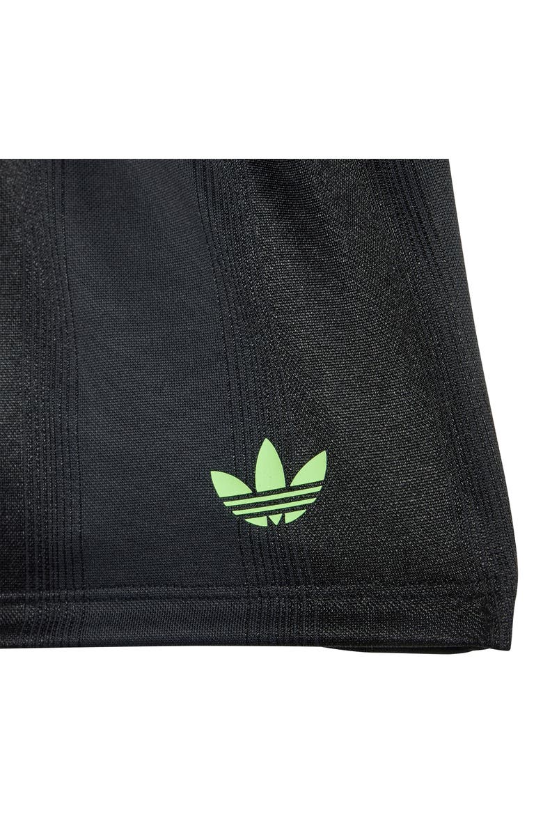 adidas Jacquard T-Shirt & Shorts Set, Alternate, color, Black