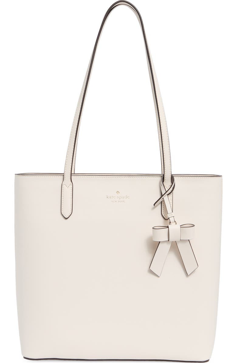 Kate Spade New York brynn tote bag, Main, color, Parchment