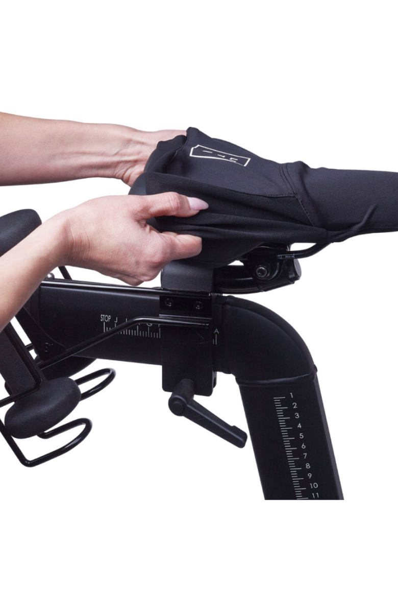 Lutava Antimicrobial Saddle Slip Cover, Alternate, color, Black