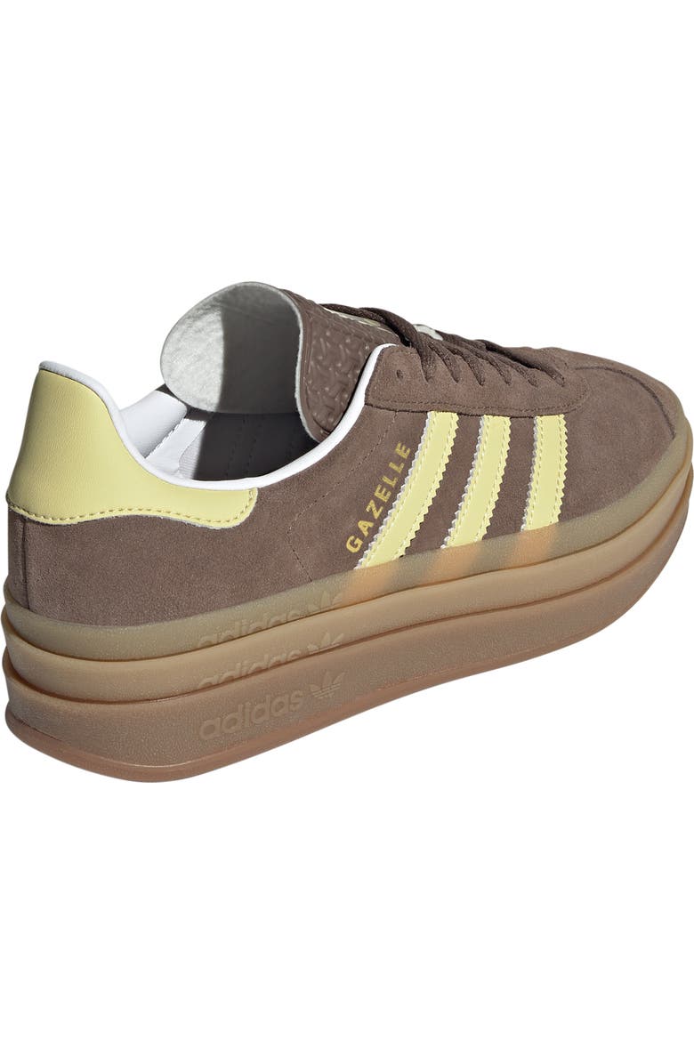 adidas Gazelle Bold Platform Sneaker, Alternate, color, Earstr/Pow