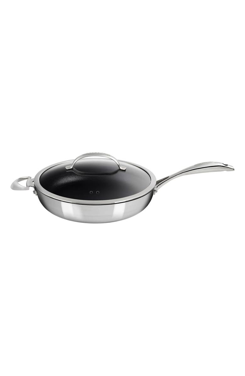 Scanpan HaptIQ 5.25-Quart Stainless Steel Sauté Pan, Main, color, Silver