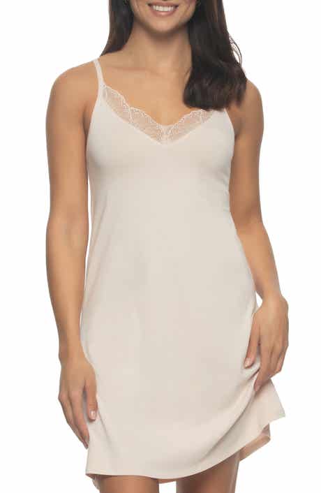 Felina Desiree Lace Trim Chemise