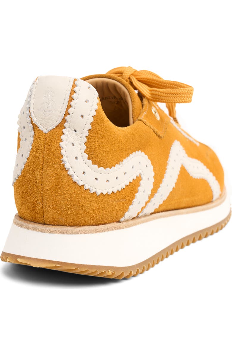 The Office of Angela Scott The Remi Sneaker, Alternate, color, Marigold