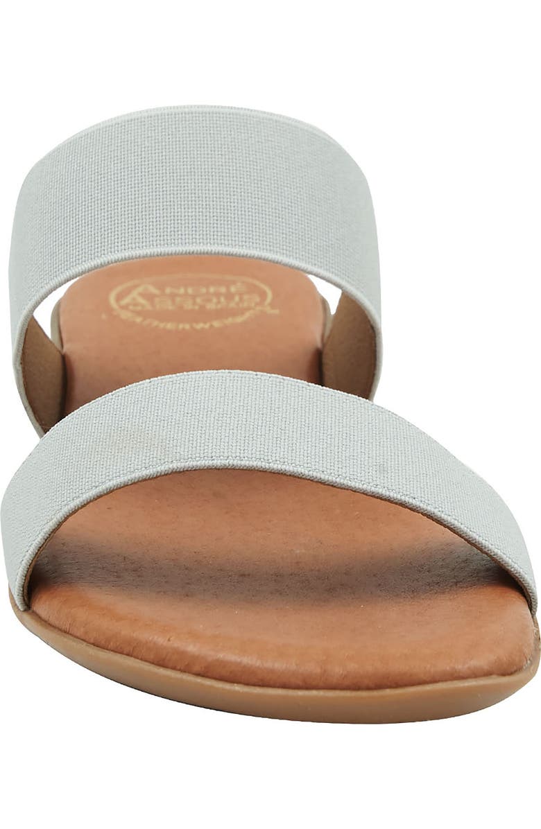 André Assous Nalen Featherweight Slide Sandal, Alternate, color, Grey