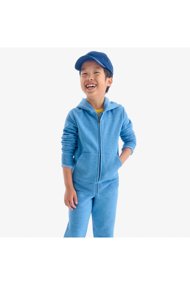 Cozy Fleece Zip Hoodie  (toddler, Little Kid, & Big Kid), Alternate, color, Raisin