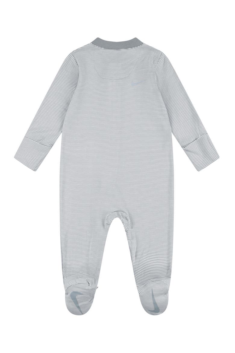 Stripe Zip Footie, Alternate, color, E8KMICA GR