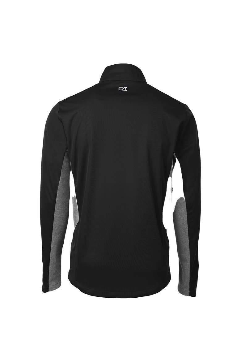Men's Cutter & Buck Black Missouri Tigers Navigate Softshell Full-Zip Jacket, Alternate, color, Black