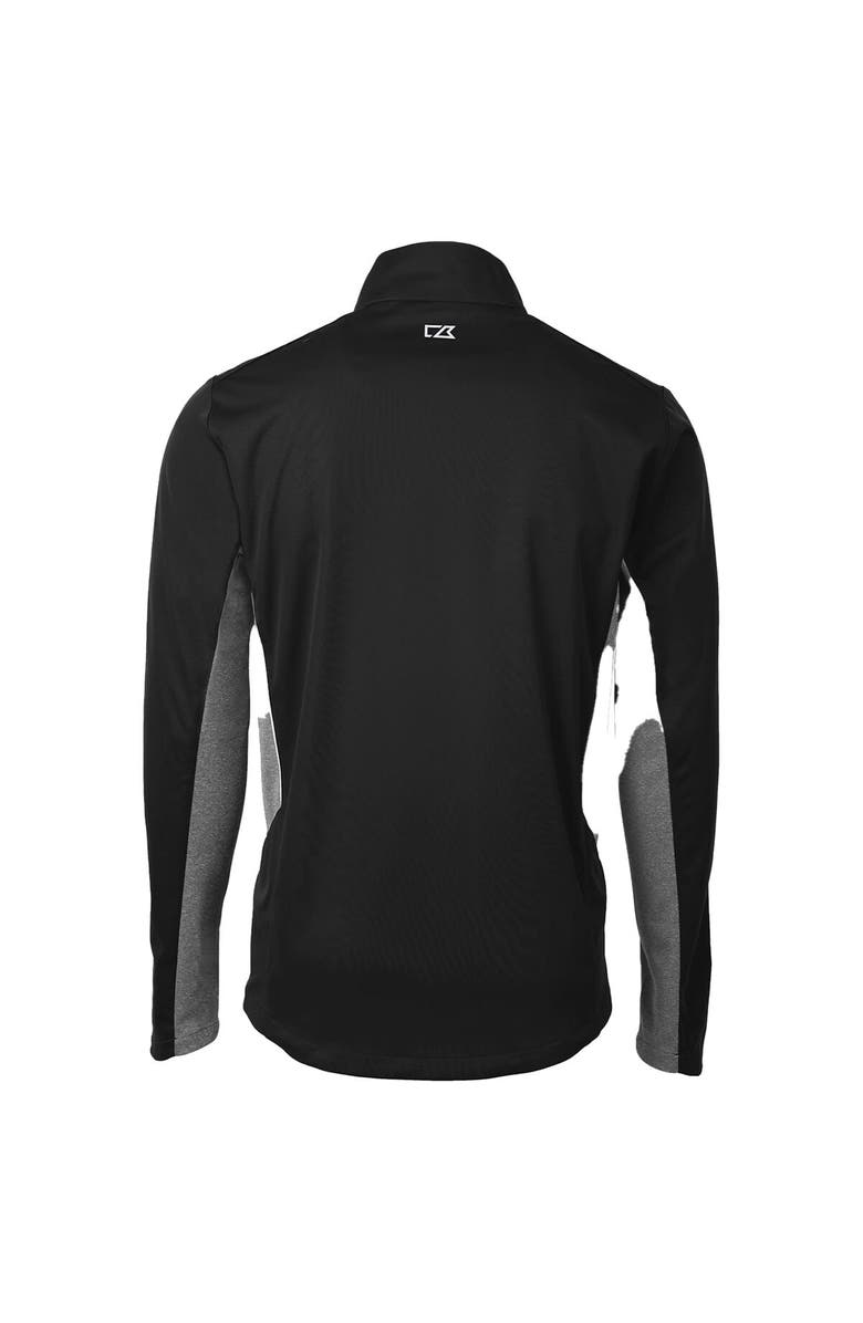 Cutter & Buck Men's Cutter & Buck Black Missouri Tigers Navigate Softshell Full-Zip Jacket, Alternate, color,