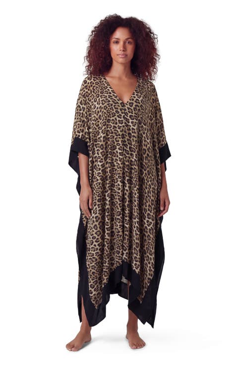 Leopard Womens Kaftan