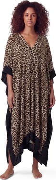 Lords of Harlech Leopard Womens Kaftan