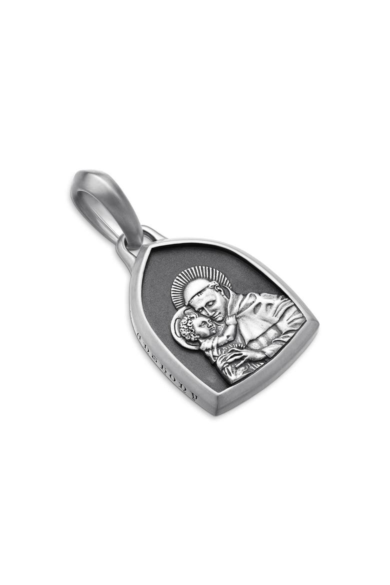 St. Anthony Amulet in Sterling Silver, Alternate, color, STERLING SILVER