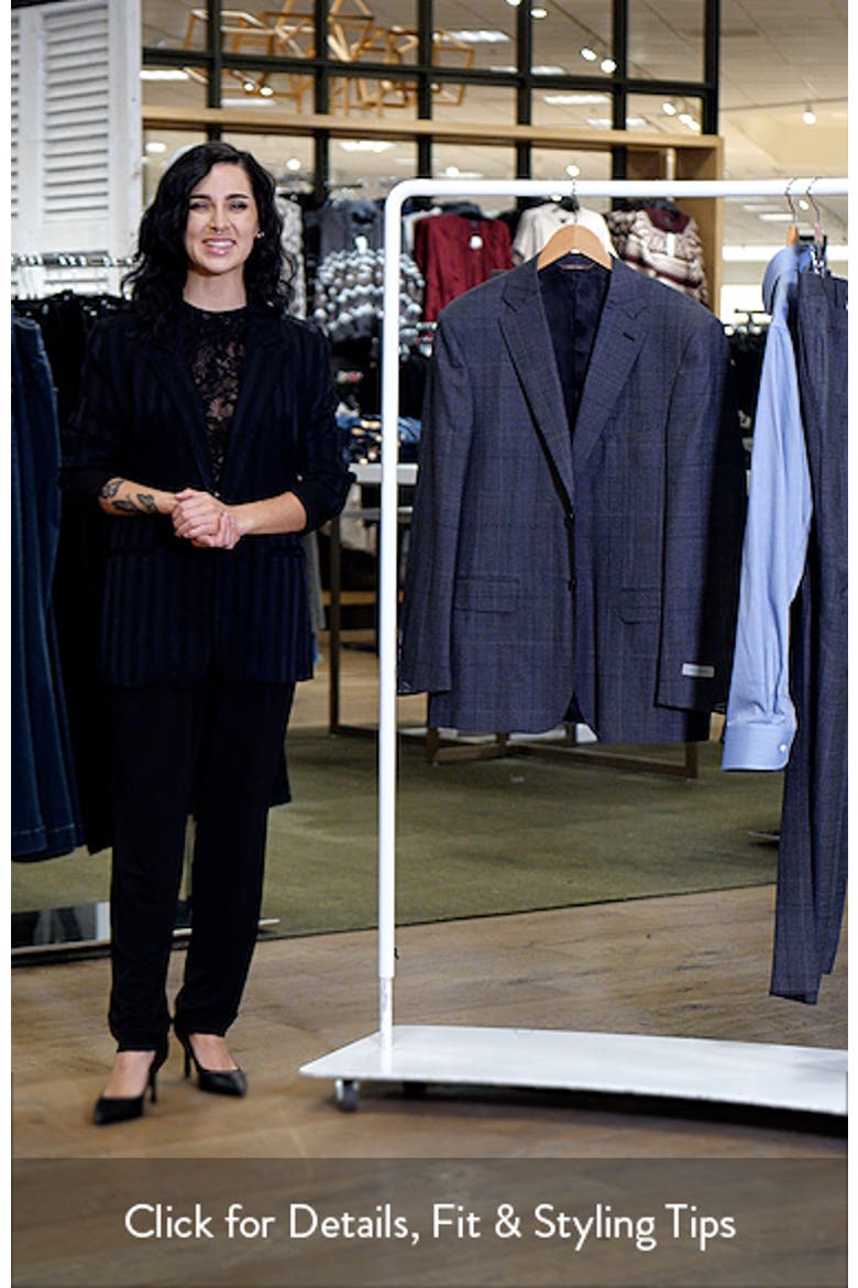 Siena Regular Fit Charcoal Grey Glen Plaid Super 130s Wool Suit video