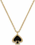 Kate Spade New York mini spade pendant necklace