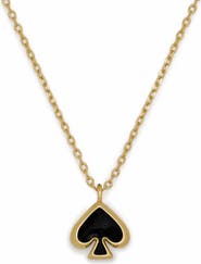Kate Spade New York mini spade pendant necklace