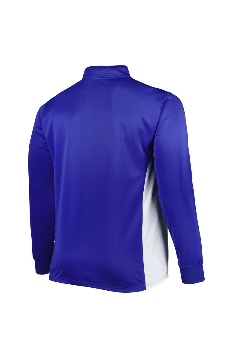 PROFILE Men's Royal Indianapolis Colts Big & Tall Quarter-Zip Top, Alternate, color, 