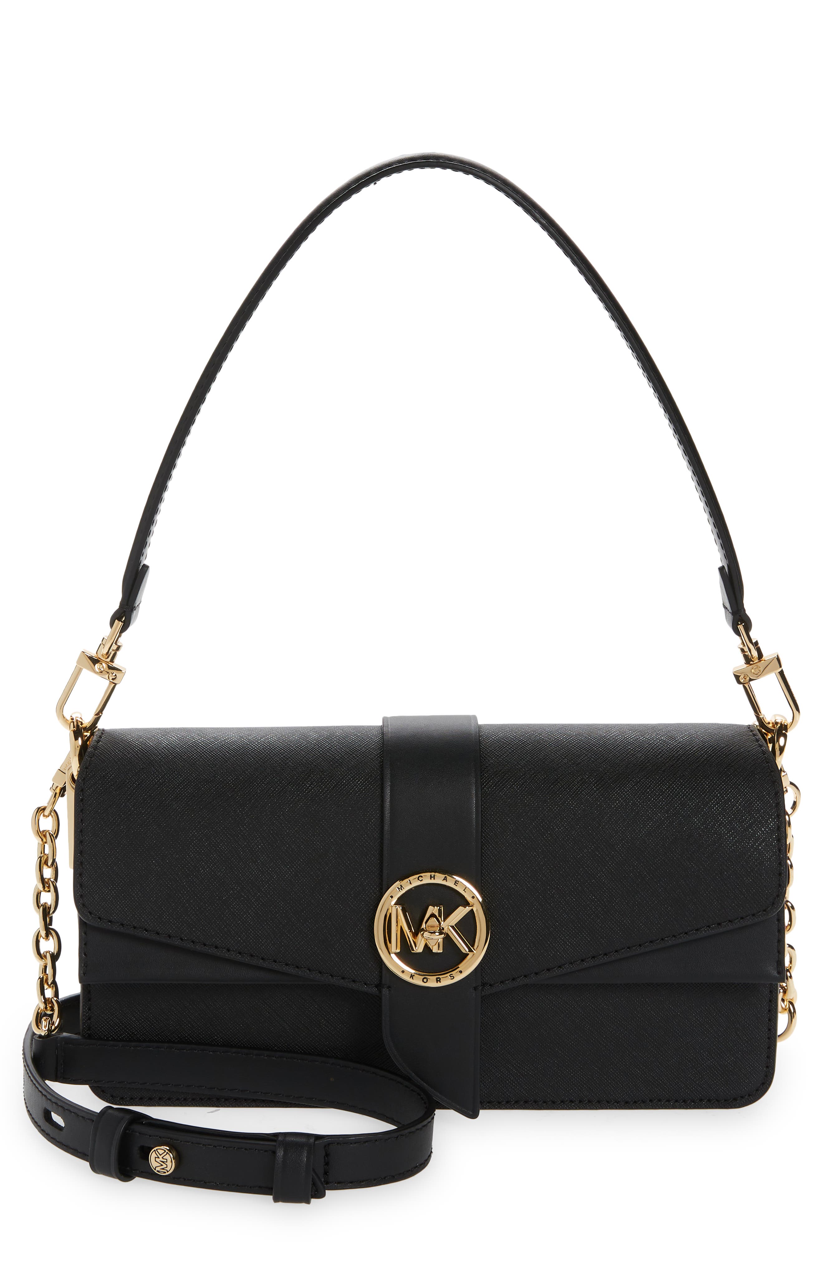 MICHAEL Michael Kors Greenwich Medium Convertible Shoulder Bag, Main, color, 