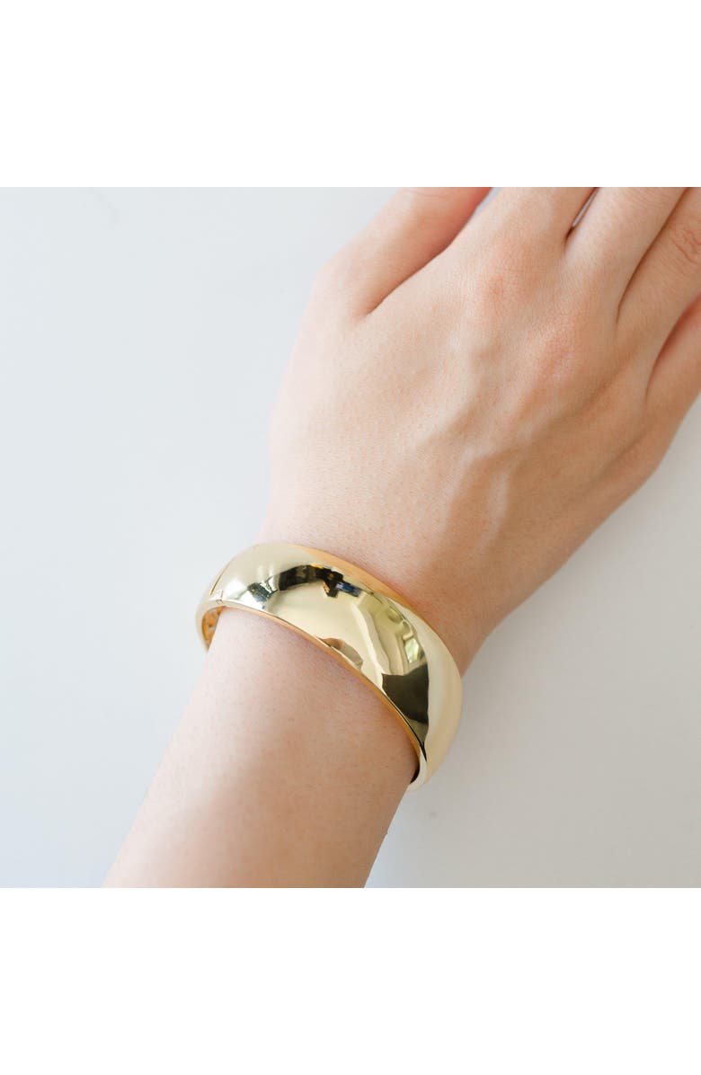 Ivy & Pearl Co. The Kingswell Bangle, Alternate, color, Gold