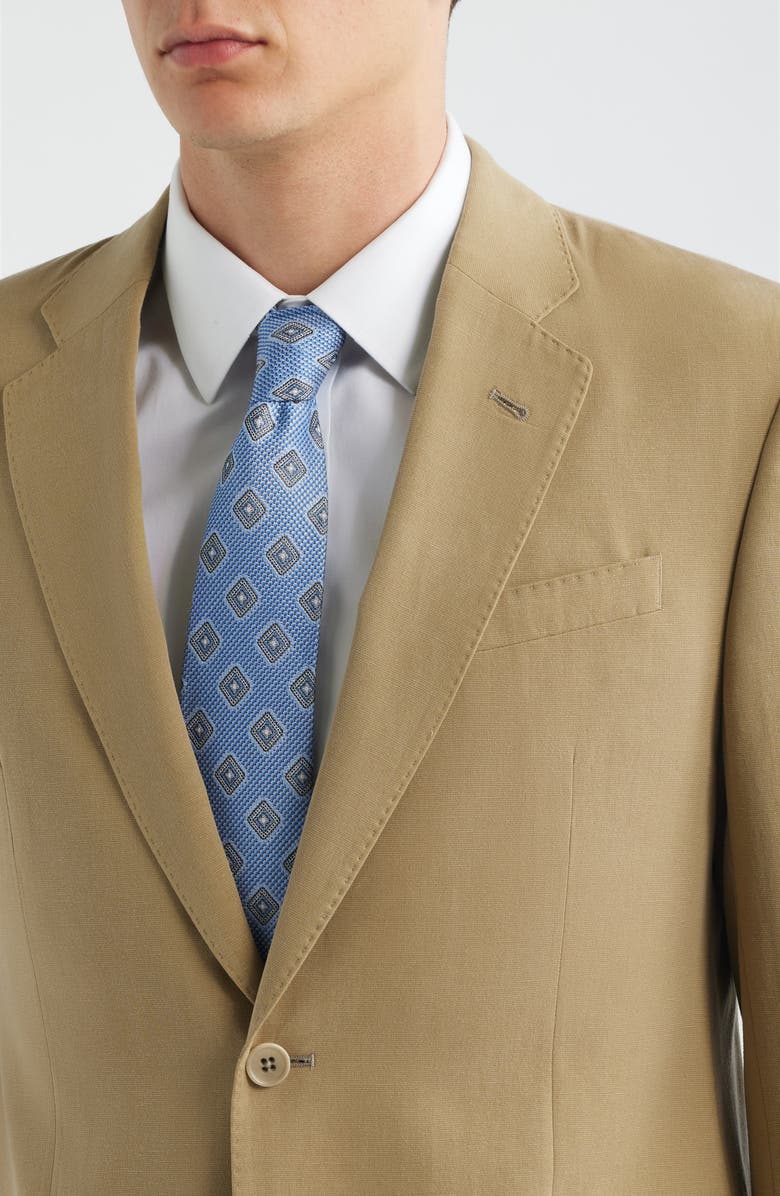 Emporio Armani Tan Suit Jacket, Alternate, color, Tan