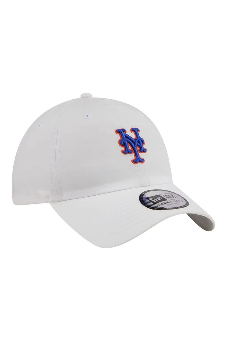 Men's New Era  White New York Mets Ripstop Casual Classic Adjustable Hat, Alternate, color, White