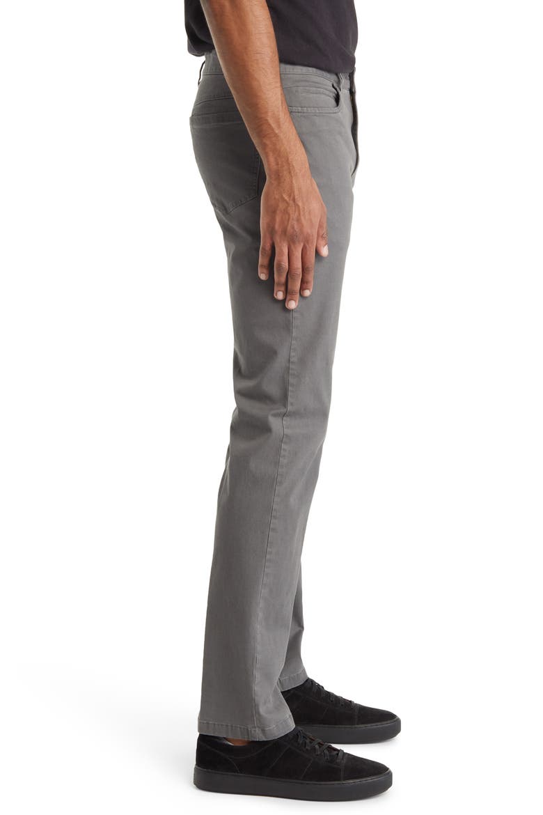 Stretch Comfort 5-Pocket Pants, Alternate, color, SMOKEY GREY
