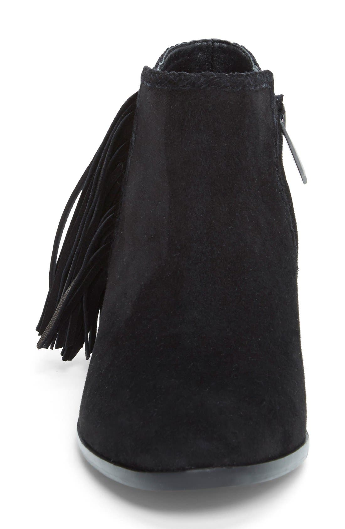 Sam Edelman 'Paige' Fringed Ankle Bootie, Alternate, color, 