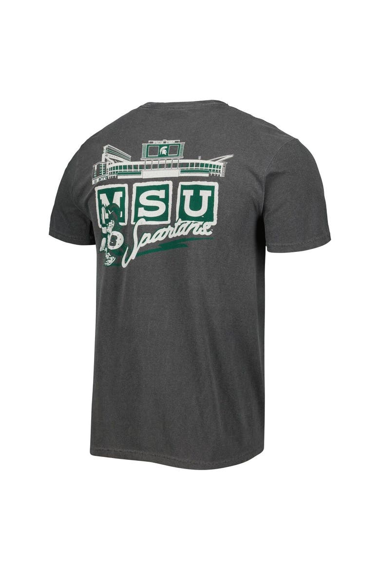Men's Black Michigan State Spartans Vault Stadium T-Shirt, Alternate, color, Black