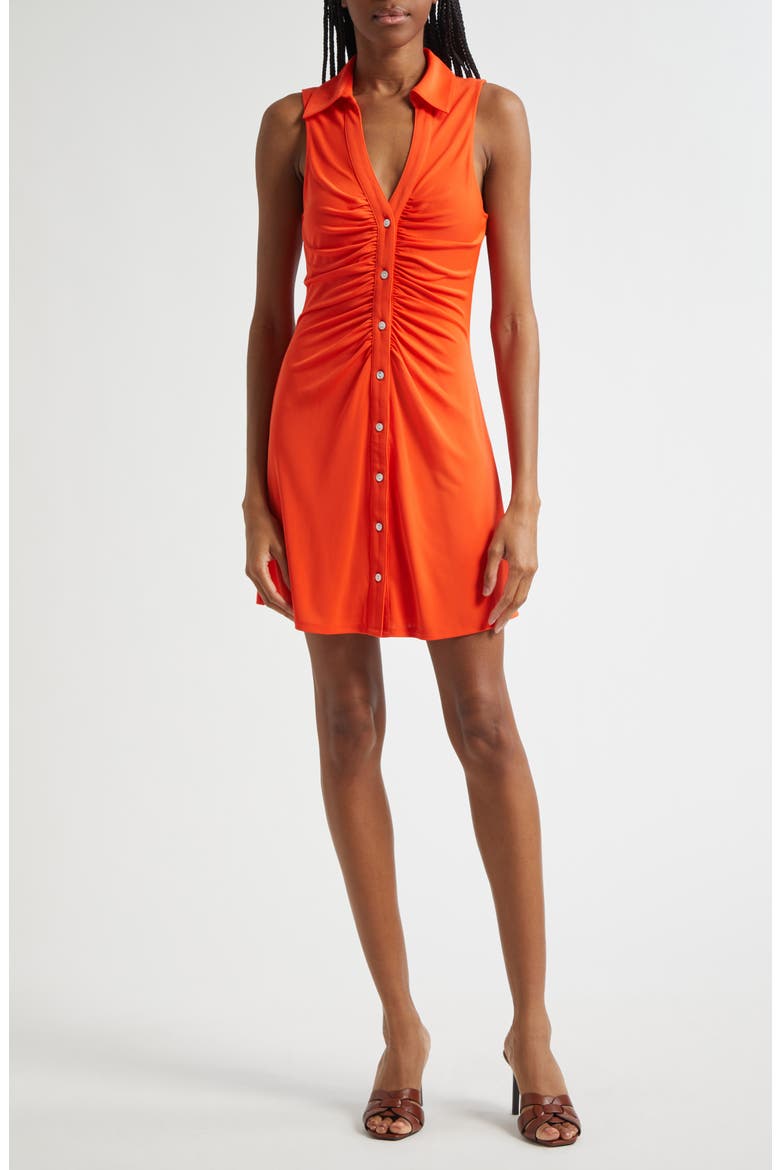 Melinda Sleeveless Minidress, Main, color, CHERRY TOMATO
