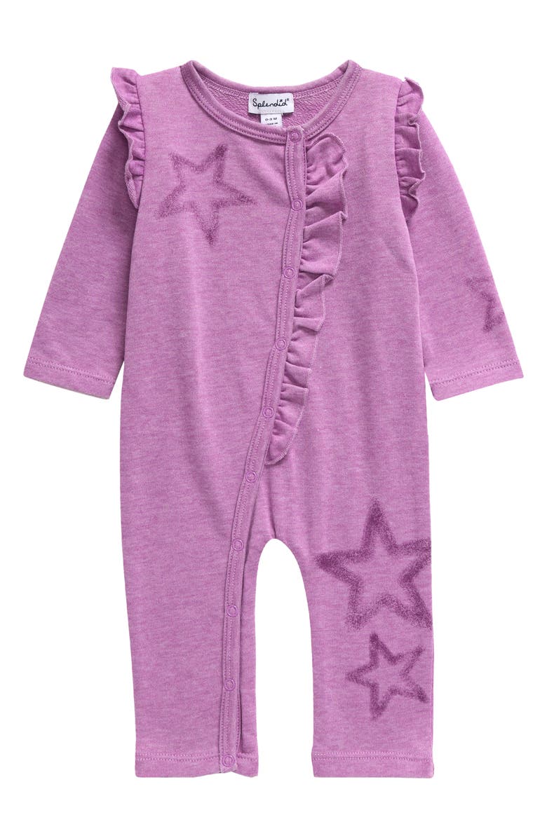 Splendid Star Ruffle Romper, Main, color,