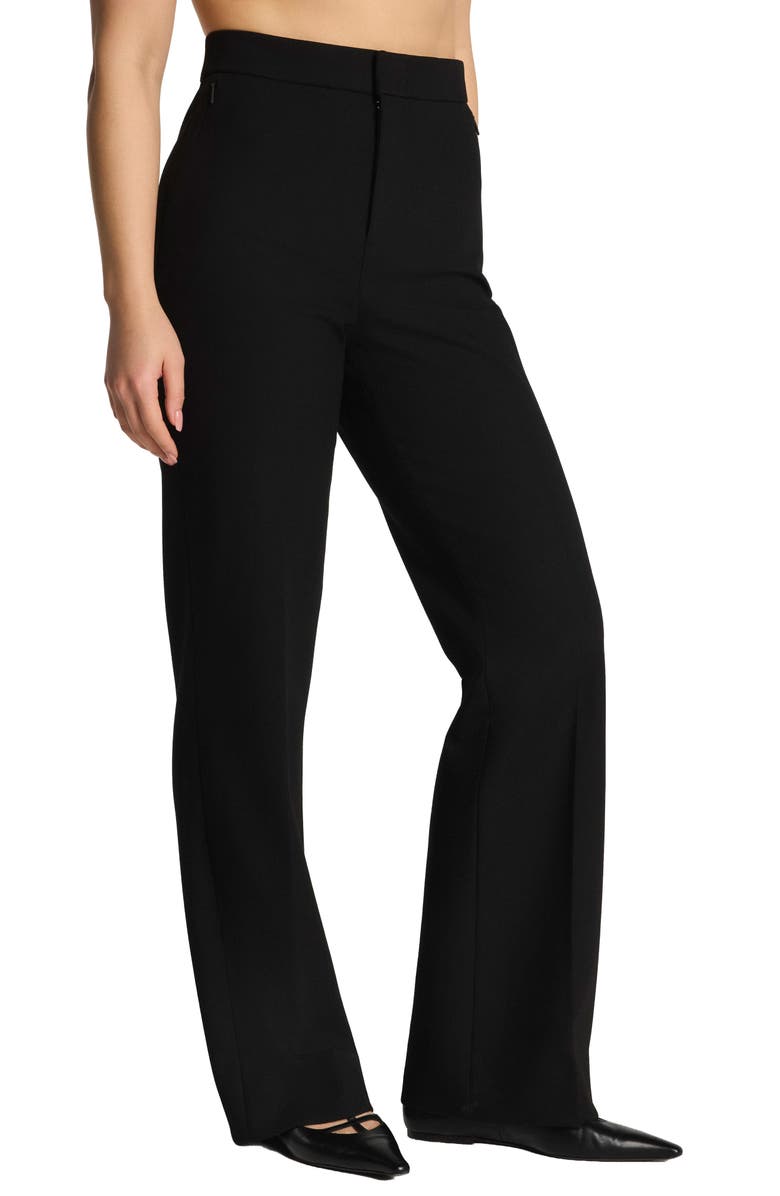 SPANX<sup>®</sup> SPANXsupersmooth<sup>™</sup> WellSuited 360 High Waist Wide Leg Pants, Alternate, color, Classic Black