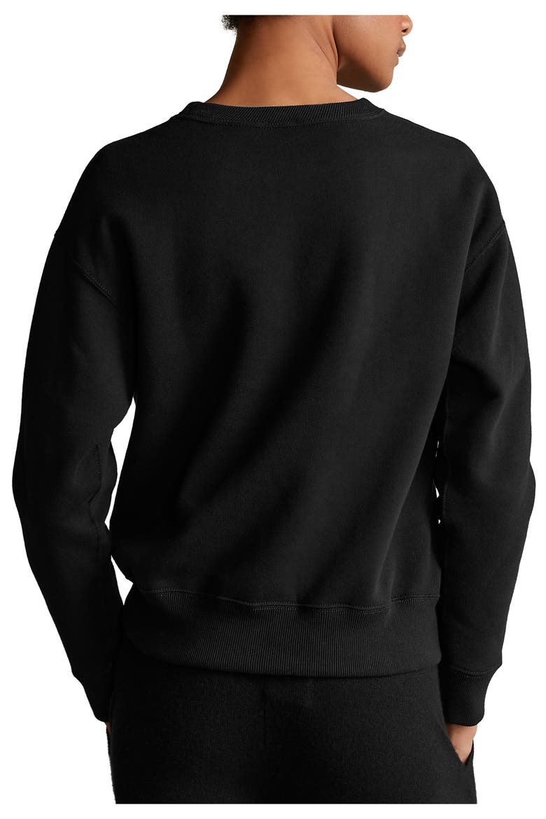 Coco Bear Sweatshirt, Alternate, color, BLACK