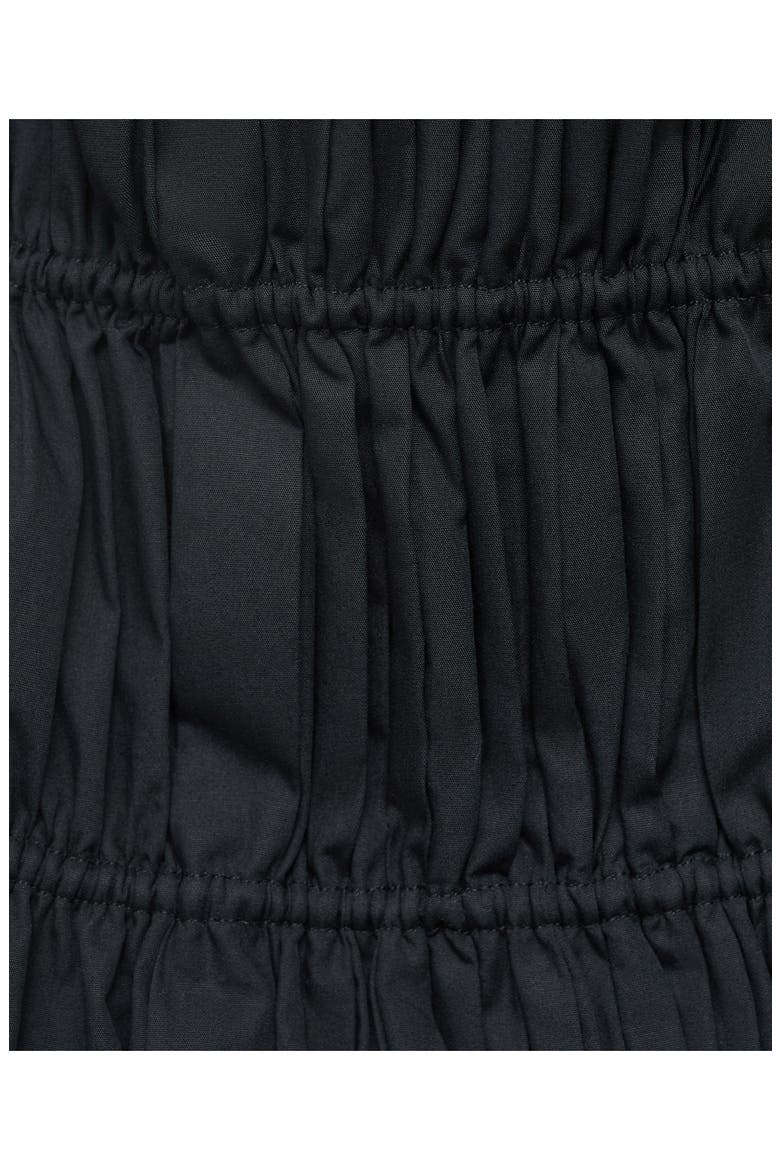 Ruched Strapless Top, Alternate, color, BLACK