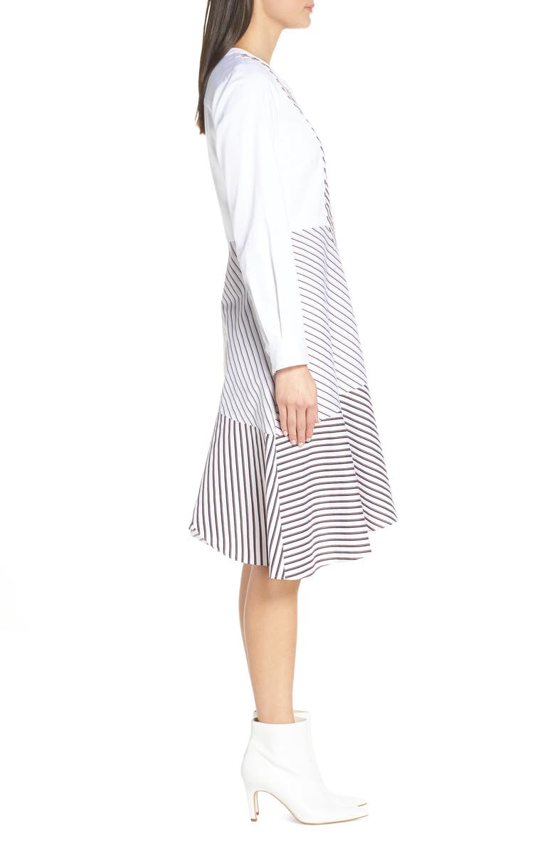 Chelsea28 Asymmetrical Shirtdress, Alternate, color, 