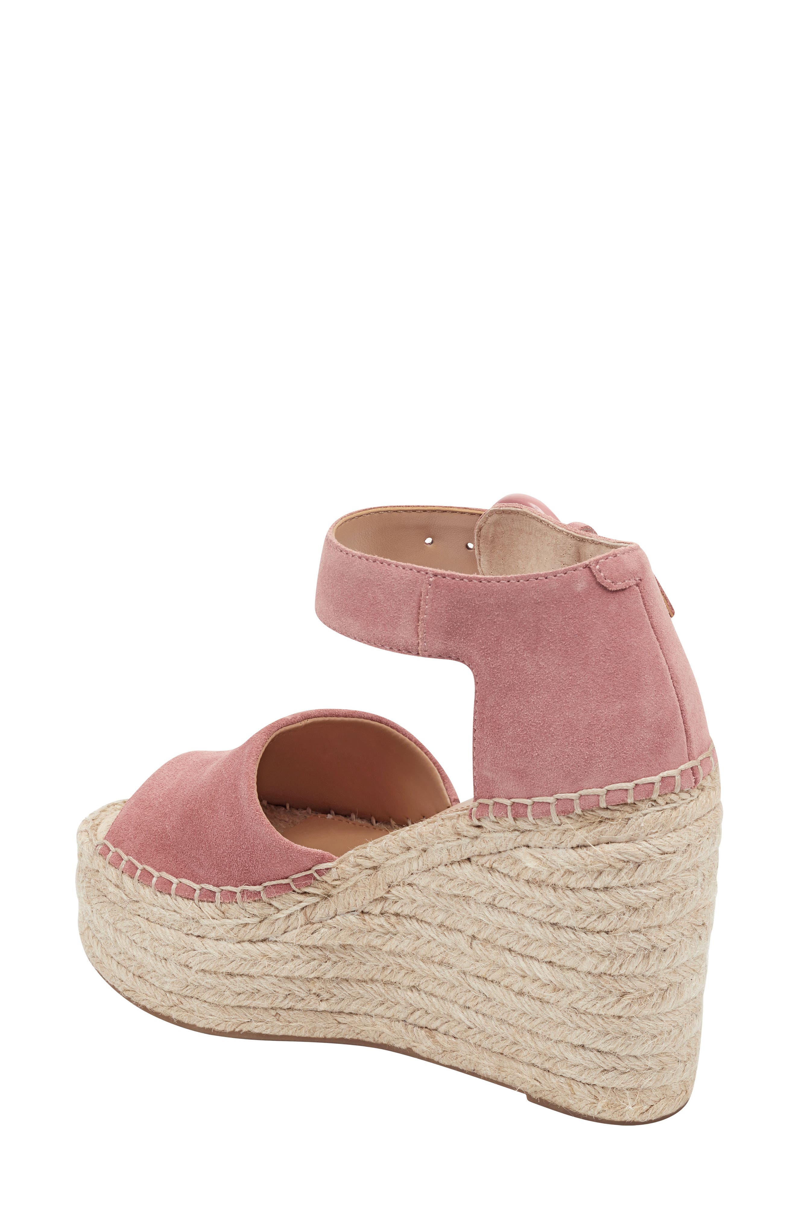 Alida Espadrille Platform Wedge, Alternate, color, ROSE SUEDE