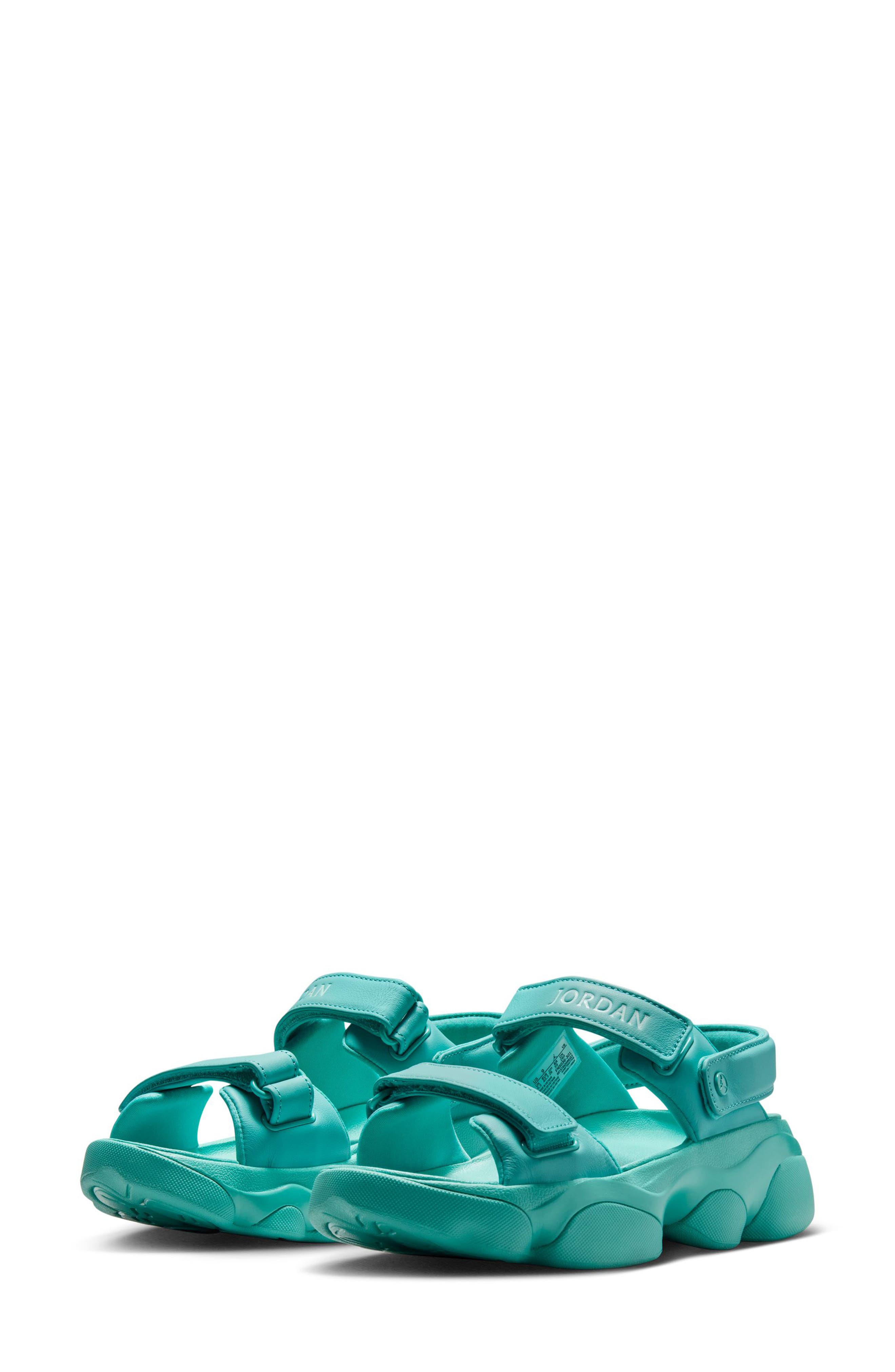 Deja Sandal, Main, color, WASHED TEAL/ IGLOO