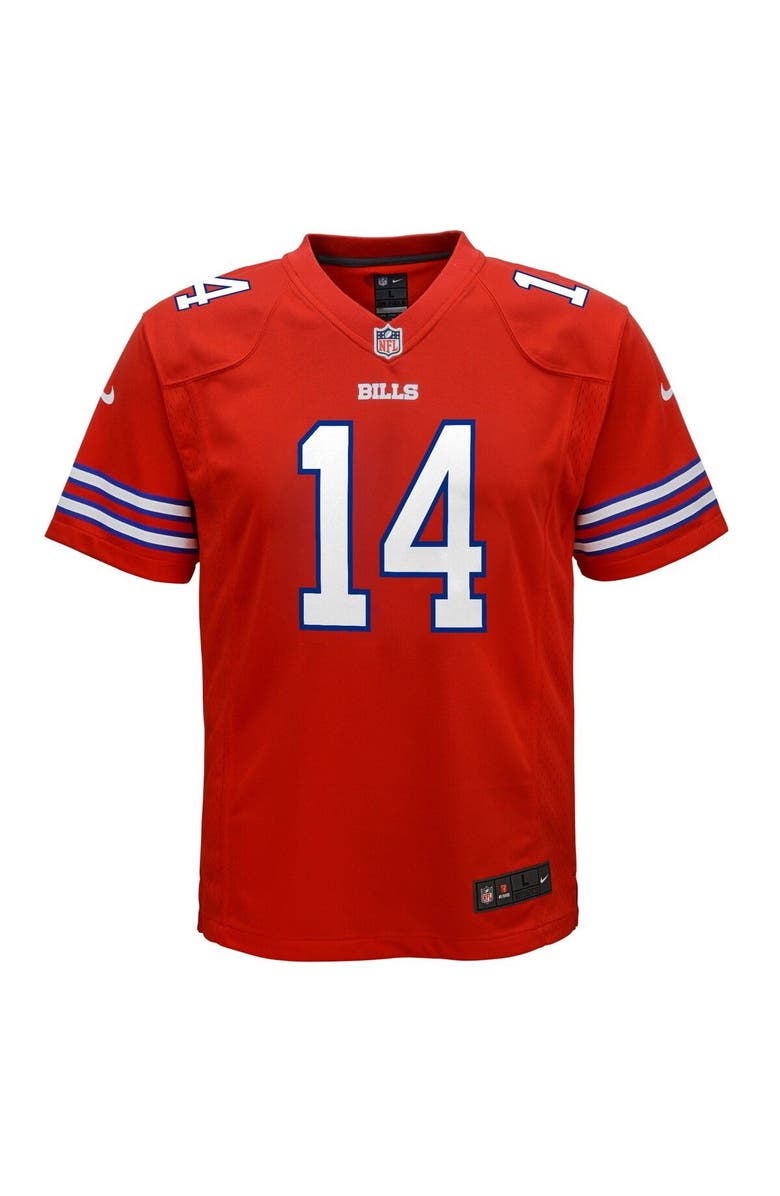 Nike Youth Nike Stefon Diggs Red Buffalo Bills Game Jersey, Alternate, color,
