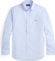 Polo Ralph Lauren Classic Fit Stripe Stretch Cotton Button-Up Oxford Shirt