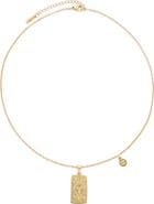 Petit Moments What's Your Sign Zodiac Pendant Necklace
