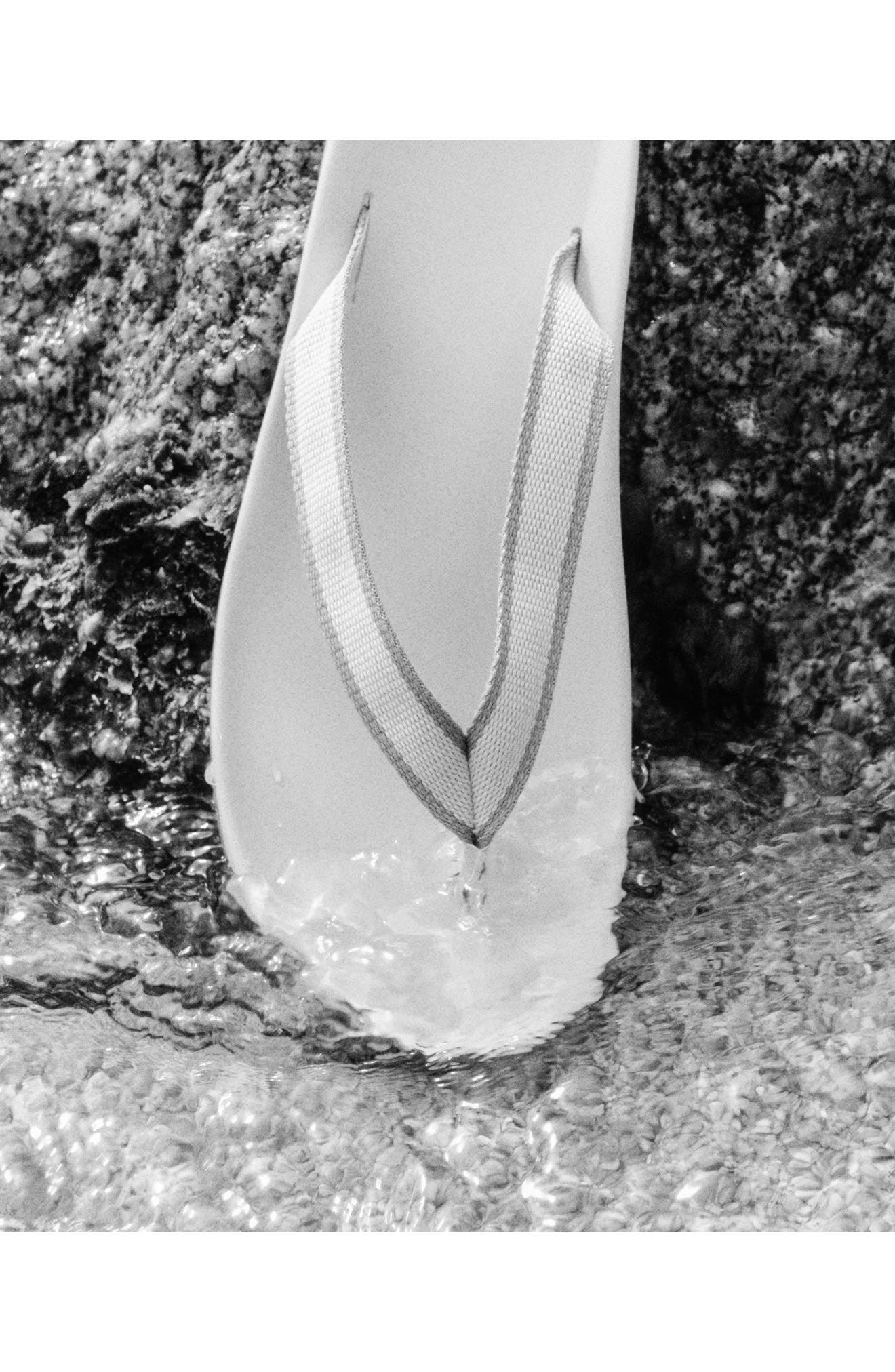 Stripe Flip Flop, Alternate, color, WHITE