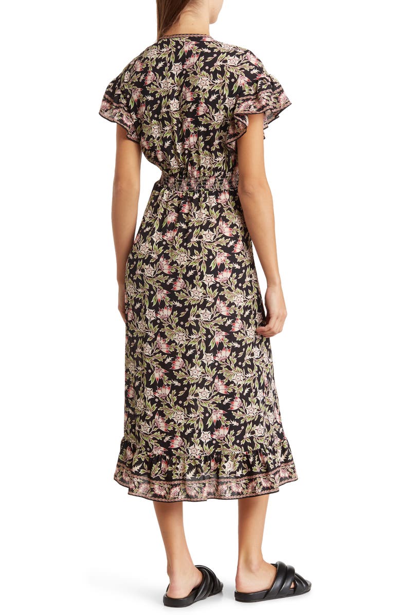 MAX STUDIO Flutter Sleeve Dress, Alternate, color, 