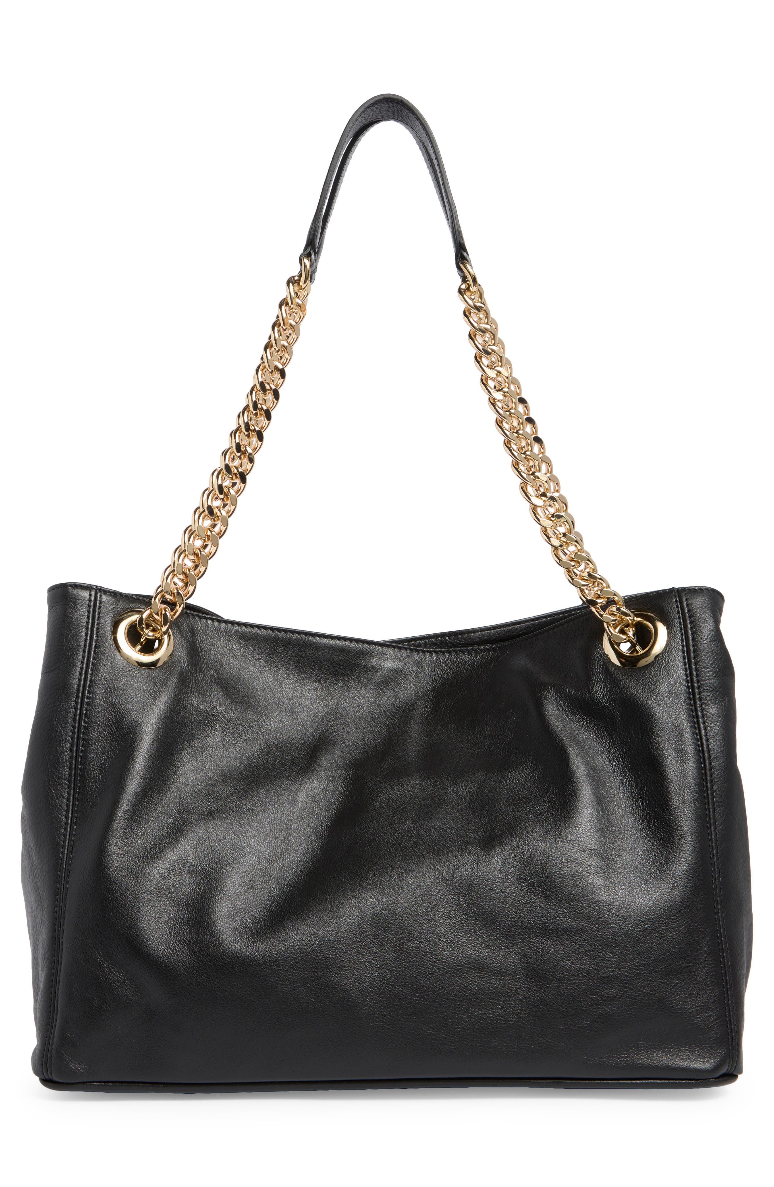 VALENTINO BY MARIO VALENTINO Verra Signature Leather Tote Bag, Alternate, color, 