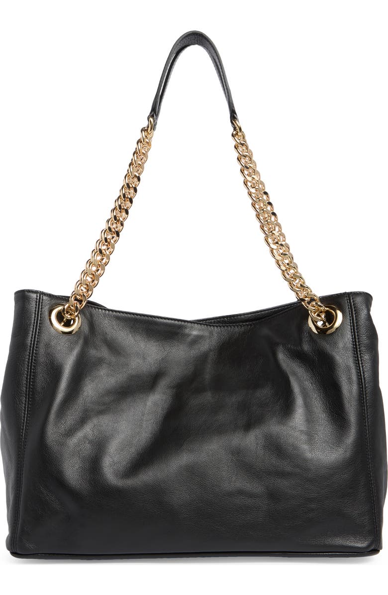 VALENTINO BY MARIO VALENTINO Verra Signature Leather Tote Bag, Alternate, color,