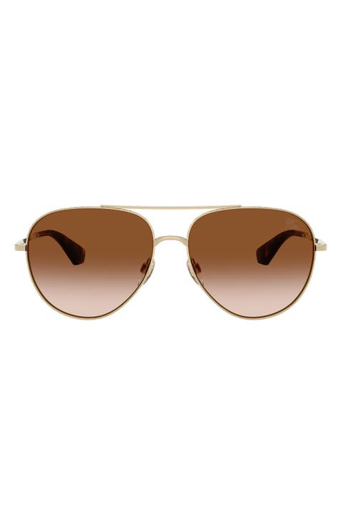 59mm Pilot Sunglasses