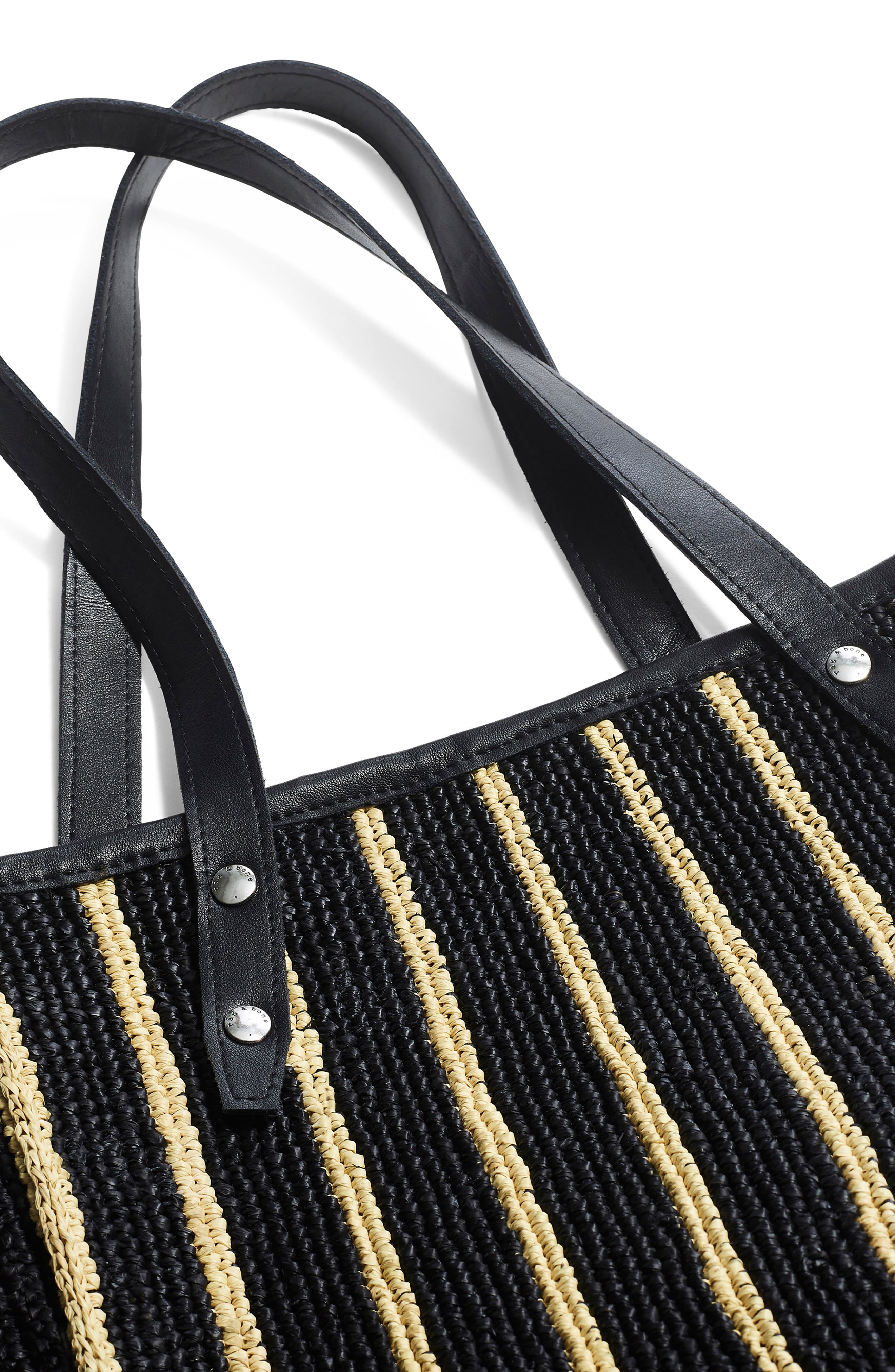 rag & bone Daily Straw Tote, Alternate, color, 