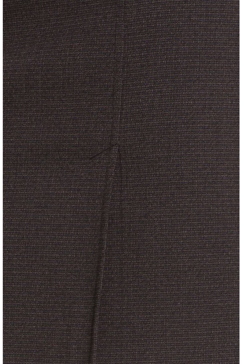 Cross Weave Skirt, Alternate, color, BROWN BEAN TWEED COMBO