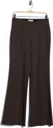 MAX STUDIO Front Seam Double Knit Flared Pants