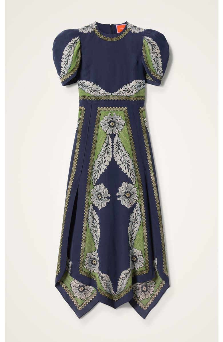 La DoubleJ Cherie Scarf Dress Placée, Alternate, color, Bounty Placée Navy